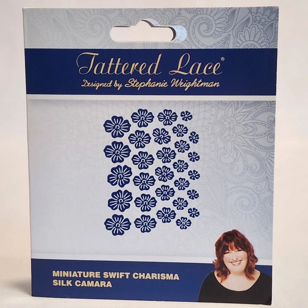 Tattered Lace Miniature Swift Charisma 4 Die Set Daisies Leaves Camara Floral